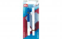 Prym Kreidestifte + Bürste, weiss/blau