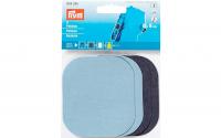 Prym Patches Jeans, hellblau & dunkelblau