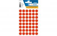 Herma VARIO FARBPUNKTE LEUCHTROT Ø 13