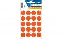 Herma VARIO FARBPUNKTE ROT Ø19