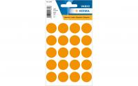 Herma VARIO FARBPUNKTE LEUCHTORANGE Ø19