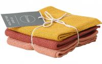 Esmée gestrickte Reinigungstücher, 3 Stk.