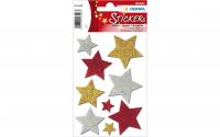 Herma Weihnachtssticker Sterne