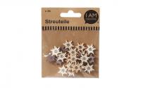 I am Creative Streuteile Edelweiss 2 cm