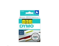 Dymo Schriftband D1, 19mm x 7m, Band: gelb