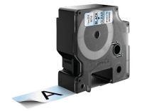 Dymo Schriftband D1, 24mm x 7m, Band:transp