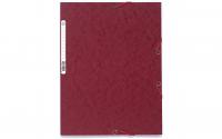 Exacompta Gummibandmappe A4 Bordeaux