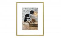 Hama Bilderrahmen Sevilla Dekor, Gold matt