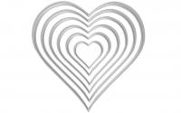 Creativ Company Stanzschablonen Herzen