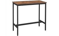 Vasagle Bartisch aus Holz und Stahl