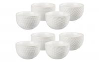 Villa Schüsseln offwhite 8er Set ass.