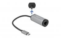 Delock USB3.1 Typ-C zu LAN Adapter, 1Gbps