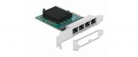 Delock PCI-Express-x4 Netzwerkkarte, 4x1GE