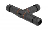 Delock Kabelverbinder Outdoor, 3Pin T-Form