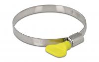 Delock Schlauchschellen, Gelb, 10 Stück