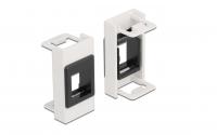 Delock Keystone Leergehäuse für Geräteinbau