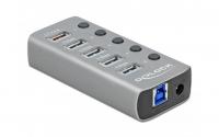 Delock externer USB 3.0 Hub 4-Ports