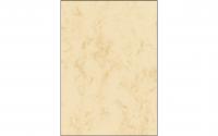 Sigel Marmor-Papier, beige, beidseitig