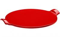 Emile Henry Pizza Stein rot