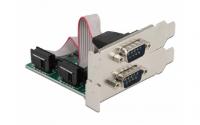 Delock 90046 PCI Express Karte 2x Seriell,