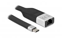 Delock FPC USB Type-C zu Gigabit LAN, 15cm