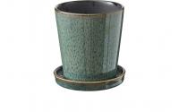 Bitz Pflanzengefäss grün schwarz