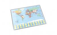 Läufer Schreibunterlage Welt