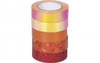 Heyda Washi Tape Effekt Mix Basic Orange