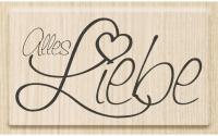Heyda Motivstempel Alles Liebe