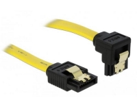 Delock SATA2 Kabel: 0.5m, Metall Clip