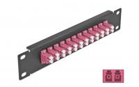 Delock 10Patchpanel Duplex 12Port LC