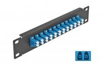 Delock 10Patchpanel Duplex 12Port LC
