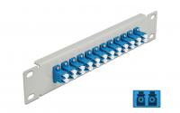 Delock 10Patchpanel Duplex 12Port LC