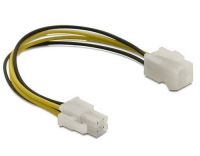 P4 4Pin Stecker auf 4Pin Buchse Kabel, 15cm