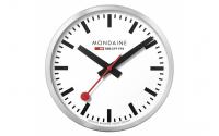 Mondaine Wanduhr Aluminium 40cm