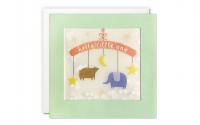 Cart Glückwunschkarte Hello Little One