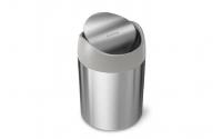 Simplehuman mini bin steel