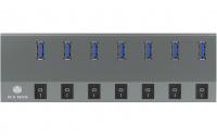 ICY BOX IB-HUB1701-C3,silber,7x USB3.0 Hub