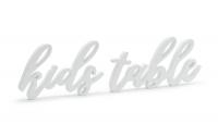 Partydeco Holzschrift kids table