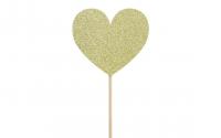 Partydeco Kuchen-Topper Cupcakes Herzen