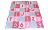 Puzzlematte - Alphabet + Zahlen