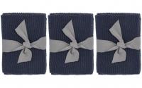 Södahl Abwaschlappen Soft Indigo 3er Set