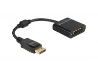 Delock Adapter DP1.2 Stecker zu DVI Buchse