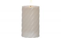 Star Trading LED Pillar Kerze Flamme Swirl