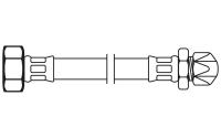 Flexo Anschlussschlauch DN8 IG X