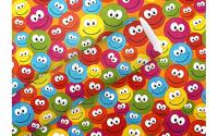 B+C Geschenkpapier Just Smileys