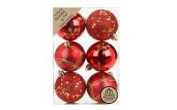 Inge Weihnachtskugel dekoriert, 6 Stk.