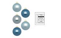 Inge Weihnachtskugel, Elysian Blue, 24Stk.