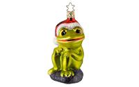 Inge Weihnachtskugel Frosch grün,