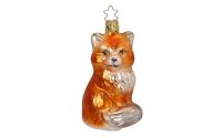 Inge Weihnachtskugel Fuchs orange,